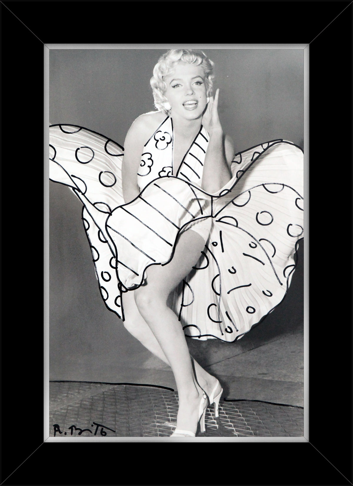 MARILYN MONROE -  Mixed Media Original