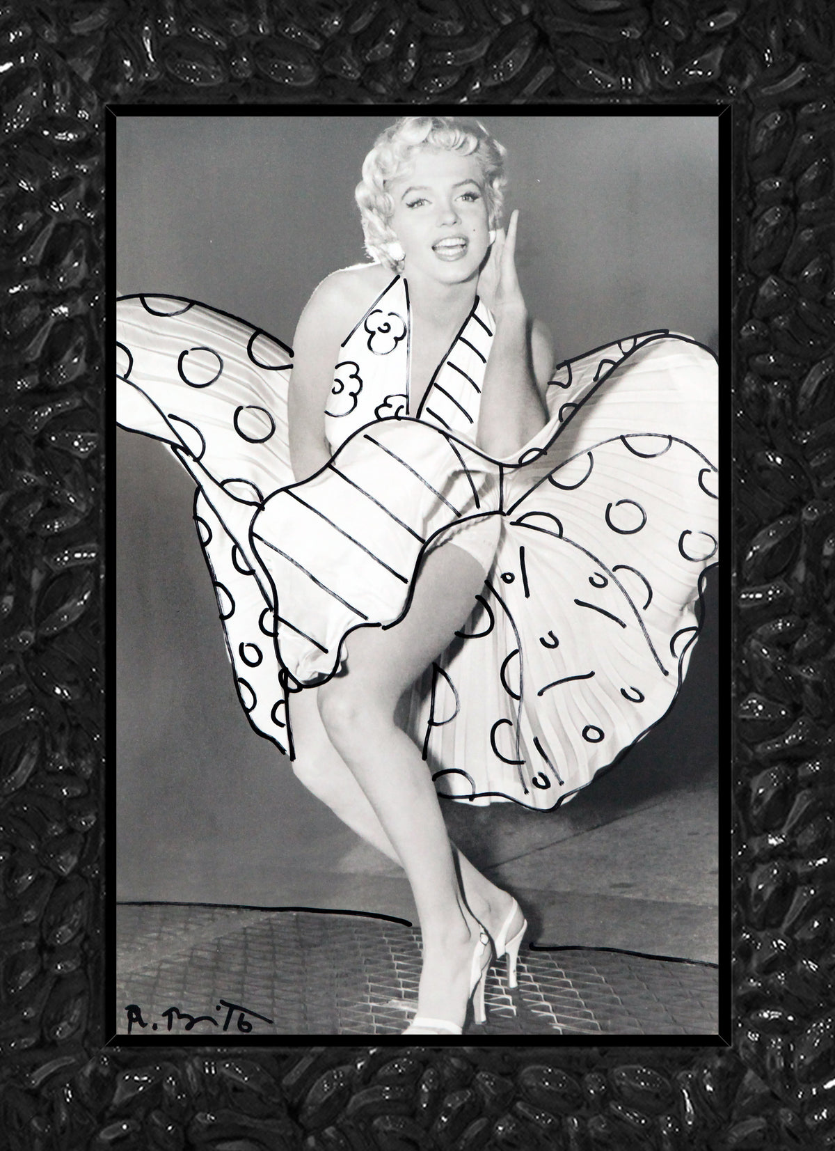 MARILYN MONROE -  Mixed Media Original