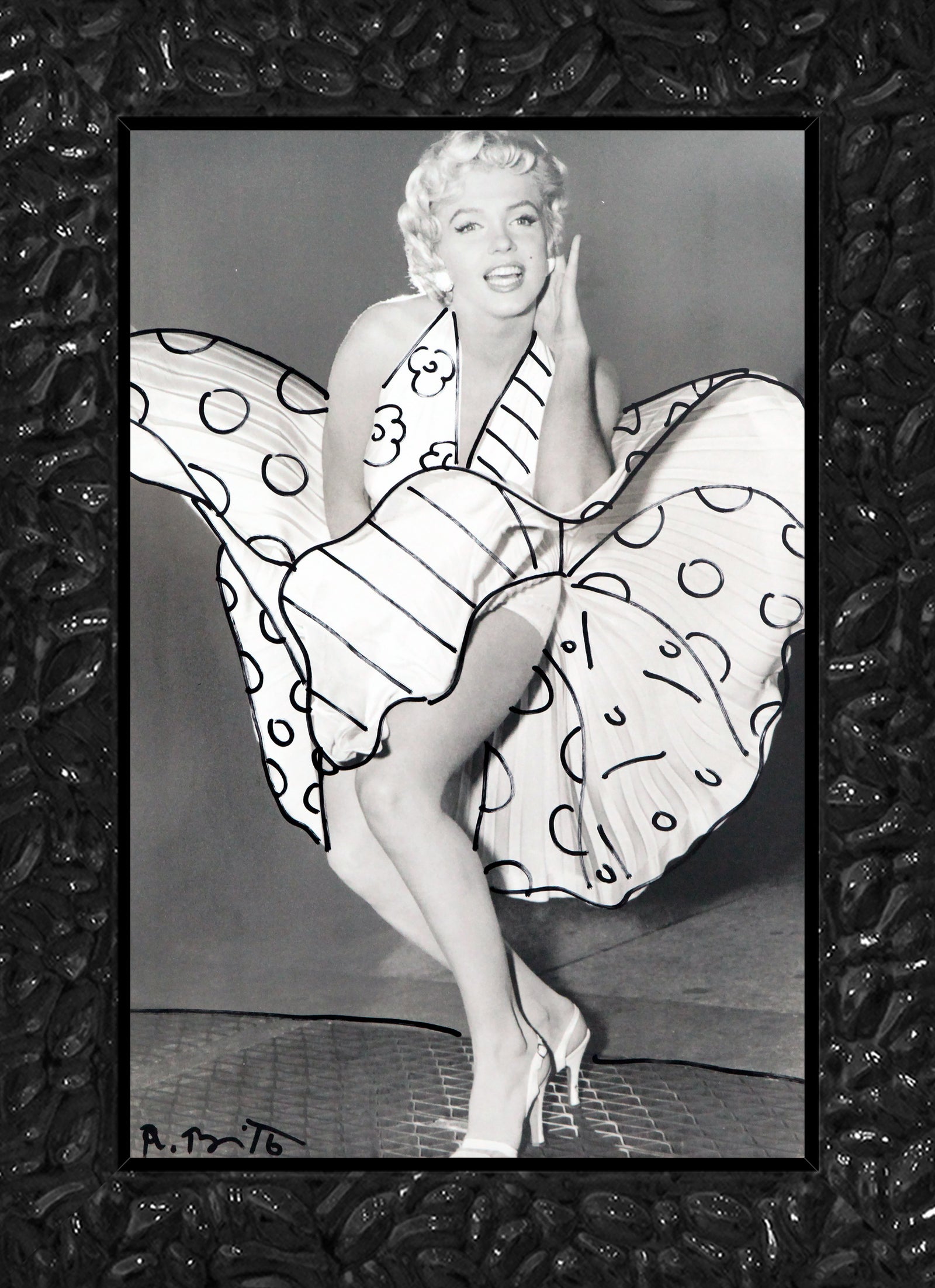 MARILYN MONROE -  Mixed Media Original