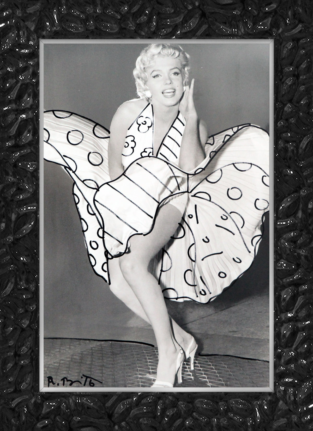 MARILYN MONROE -  Mixed Media Original