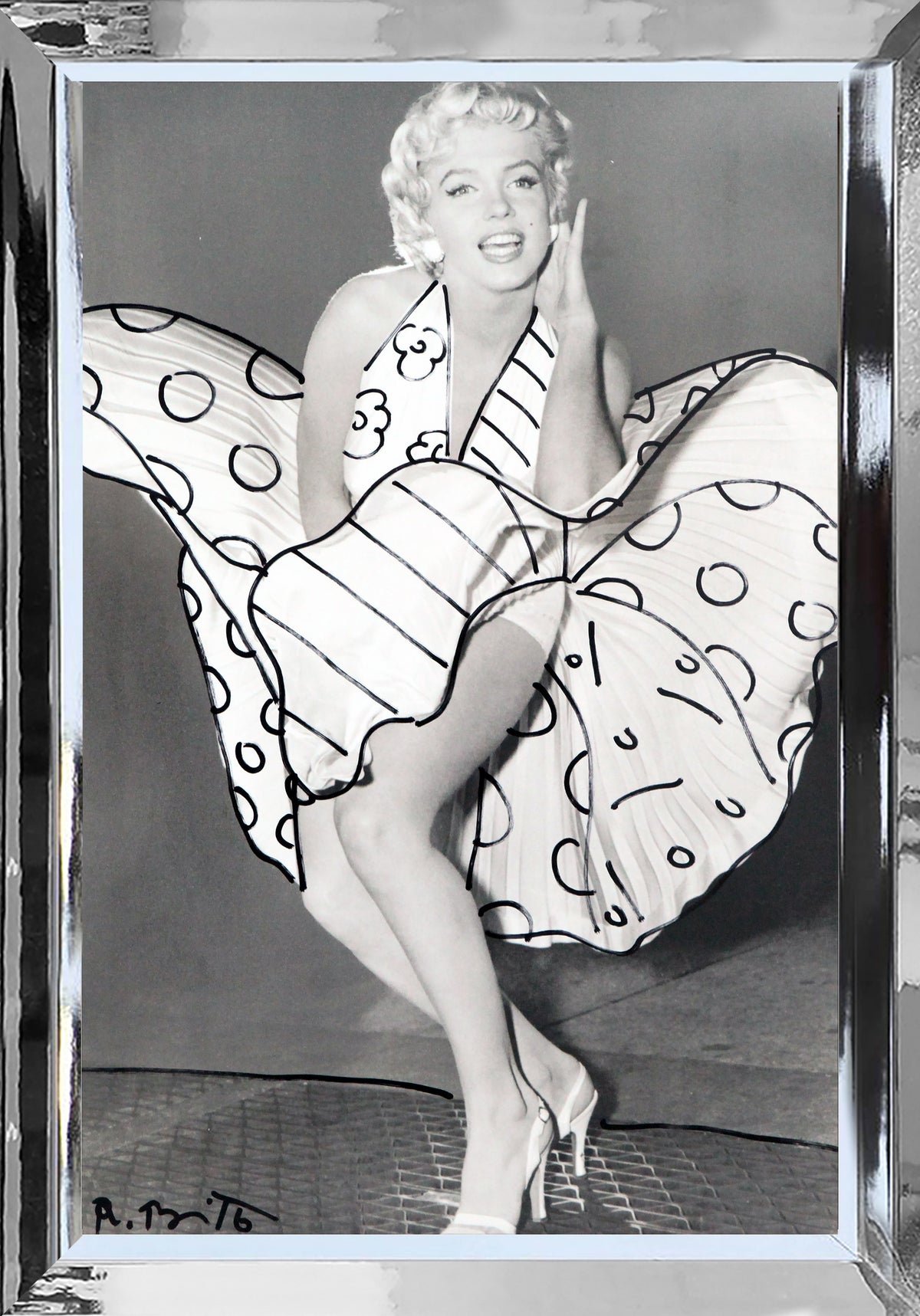 MARILYN MONROE -  Mixed Media Original