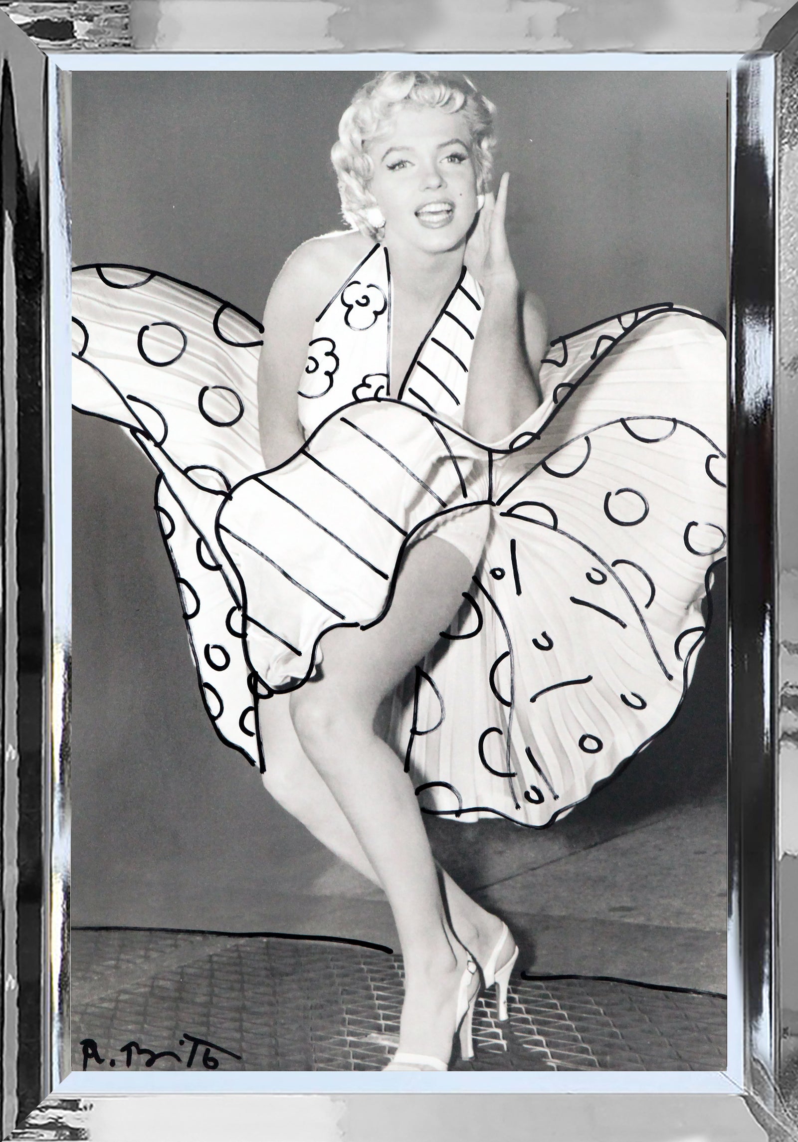 MARILYN MONROE -  Mixed Media Original