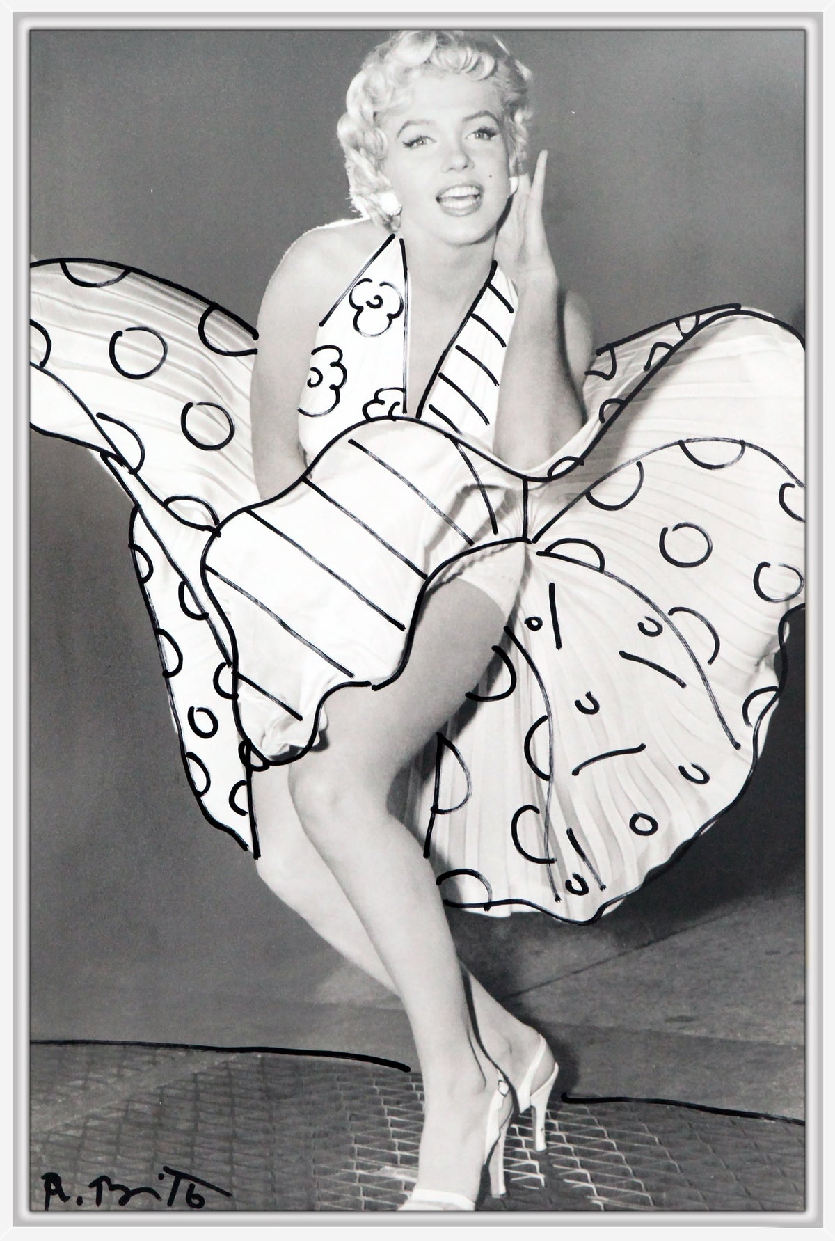 MARILYN MONROE -  Mixed Media Original