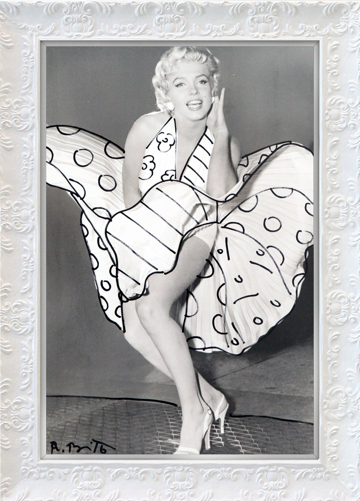 MARILYN MONROE -  Mixed Media Original