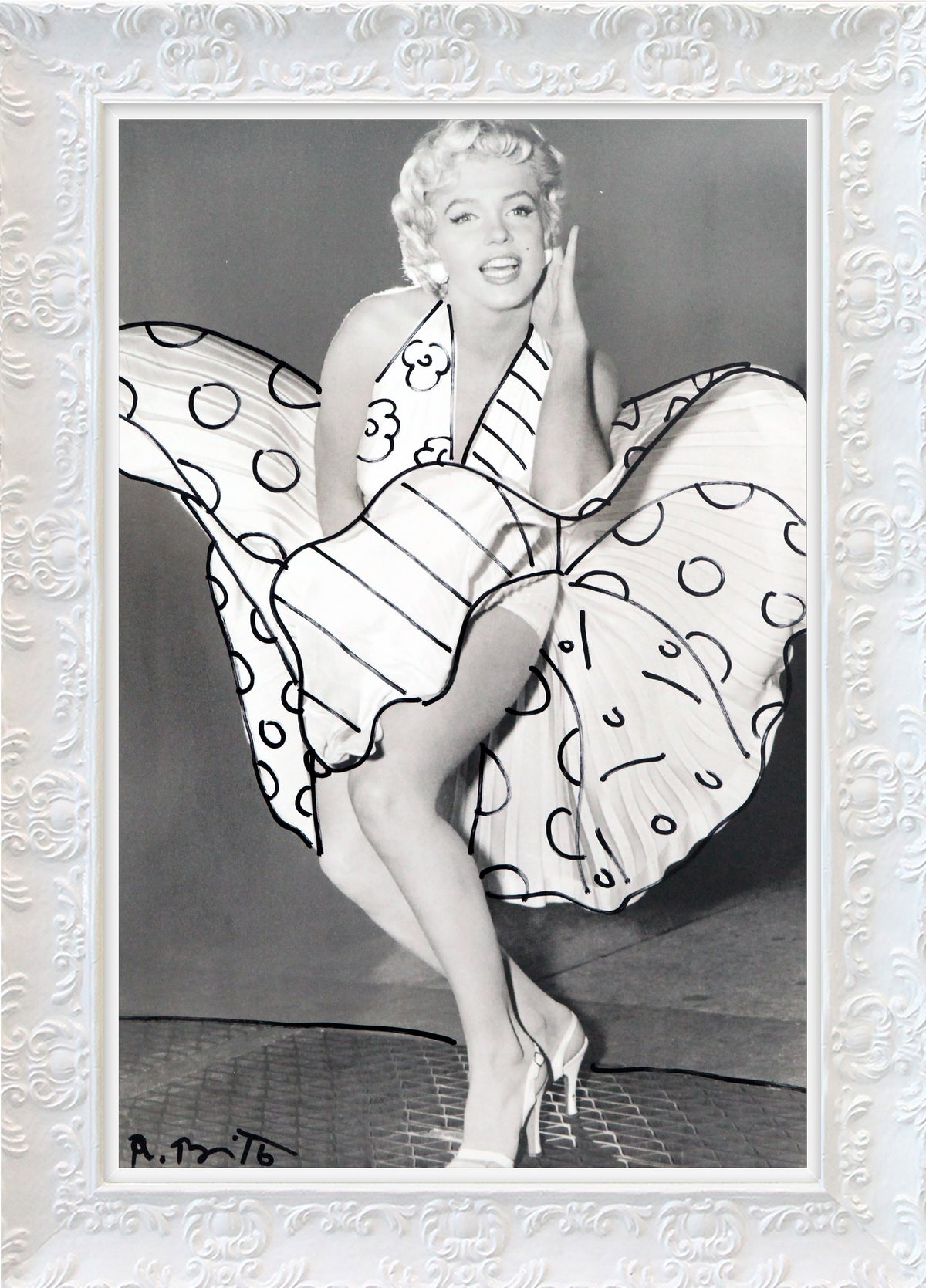 MARILYN MONROE -  Mixed Media Original