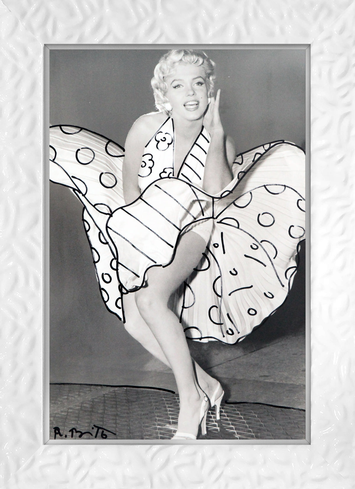 MARILYN MONROE -  Mixed Media Original