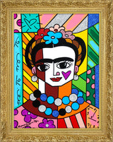 FRIDA -  Mixed Media Original