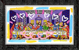 FIRST SUPPER -  Mixed Media Original *SOLD*
