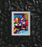 PINOT NOIR -  Mixed Media Original