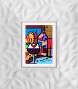 PINOT NOIR -  Mixed Media Original
