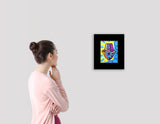 HAMSA (YELLOW UP) -  Mixed Media Original