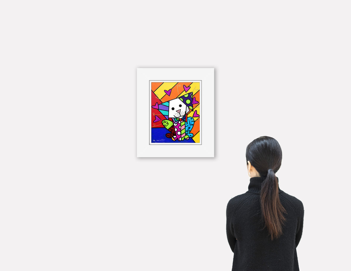 Andy Orange X - Mixed Media Original