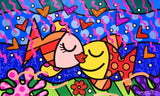 DEEP LOVE -  Mixed Media Original *SOLD*