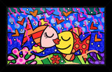 DEEP LOVE -  Mixed Media Original *SOLD*