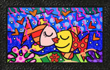 DEEP LOVE -  Mixed Media Original *SOLD*
