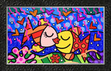 DEEP LOVE -  Mixed Media Original *SOLD*