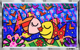 DEEP LOVE -  Mixed Media Original *SOLD*