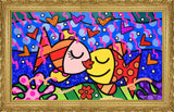 DEEP LOVE -  Mixed Media Original *SOLD*
