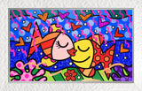 DEEP LOVE -  Mixed Media Original *SOLD*