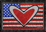 LOVE AMERICA -  Mixed Media Original