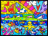 H2O - Mixed Media Original