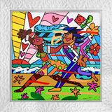AMORE MIO -  Mixed Media Original **SOLD**