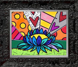 LOTUS FLOWER -  Mixed Media Original