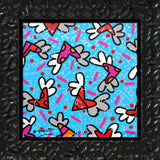 BLUE SKY -  Mixed Media Original