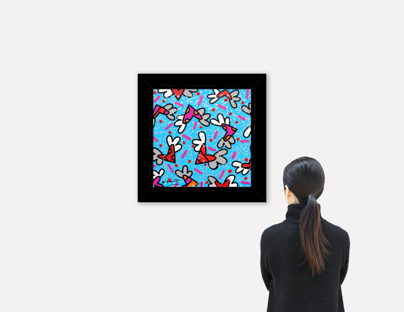 BLUE SKY -  Mixed Media Original