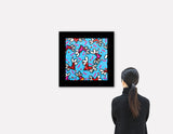 BLUE SKY -  Mixed Media Original