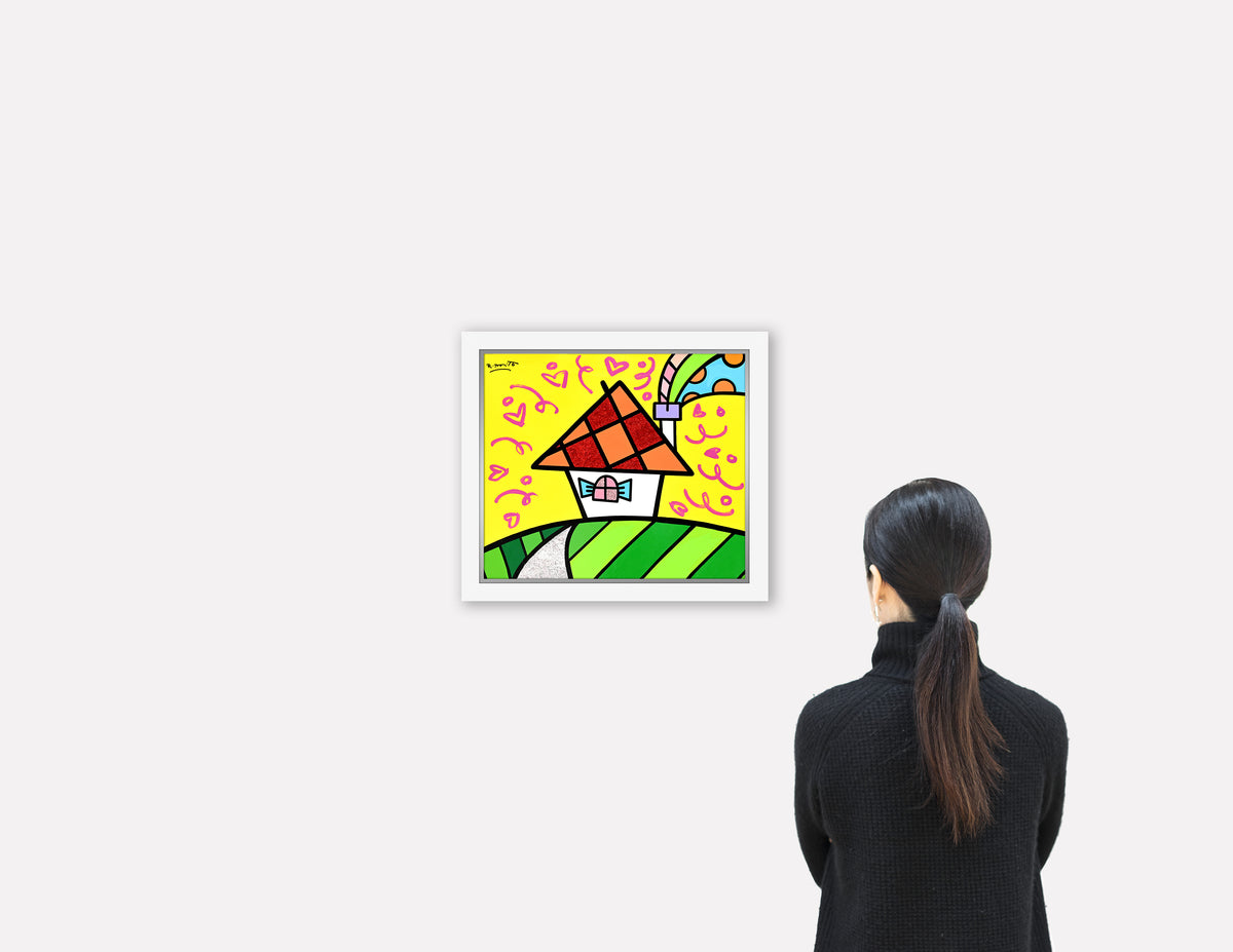 UP THE HILL - Mixed Media Original