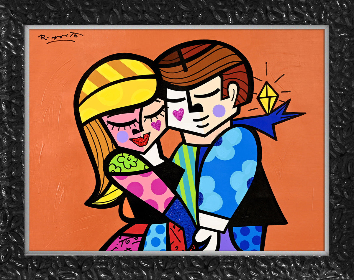 ENGAGEMENT RING - Mixed Media Original