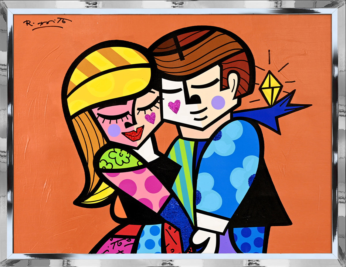 ENGAGEMENT RING - Mixed Media Original