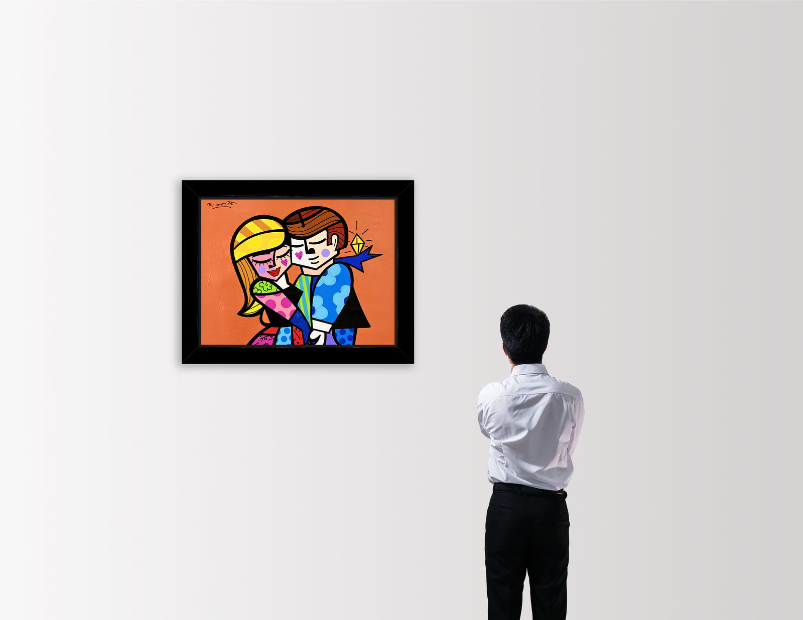 ENGAGEMENT RING - Mixed Media Original