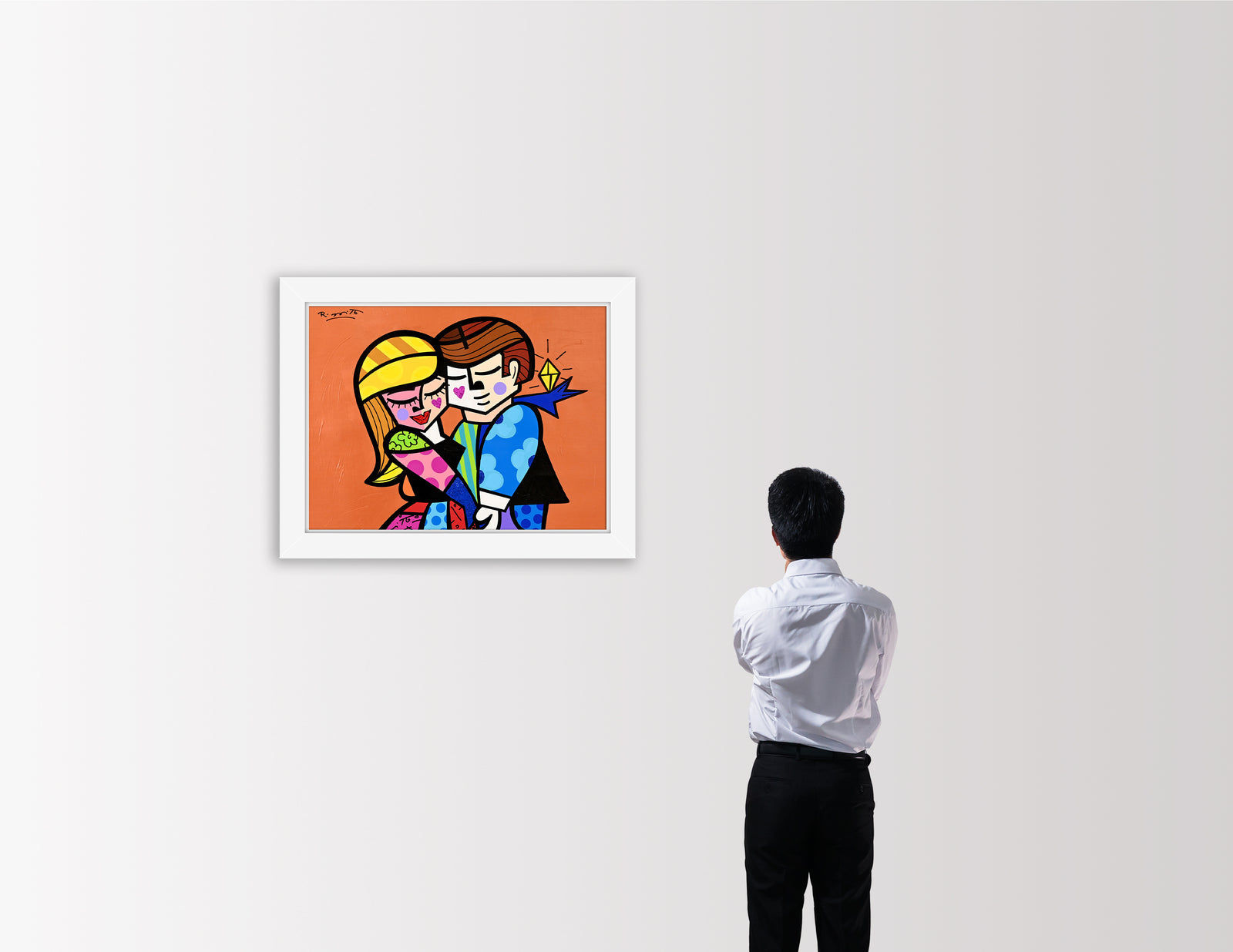 ENGAGEMENT RING - Mixed Media Original