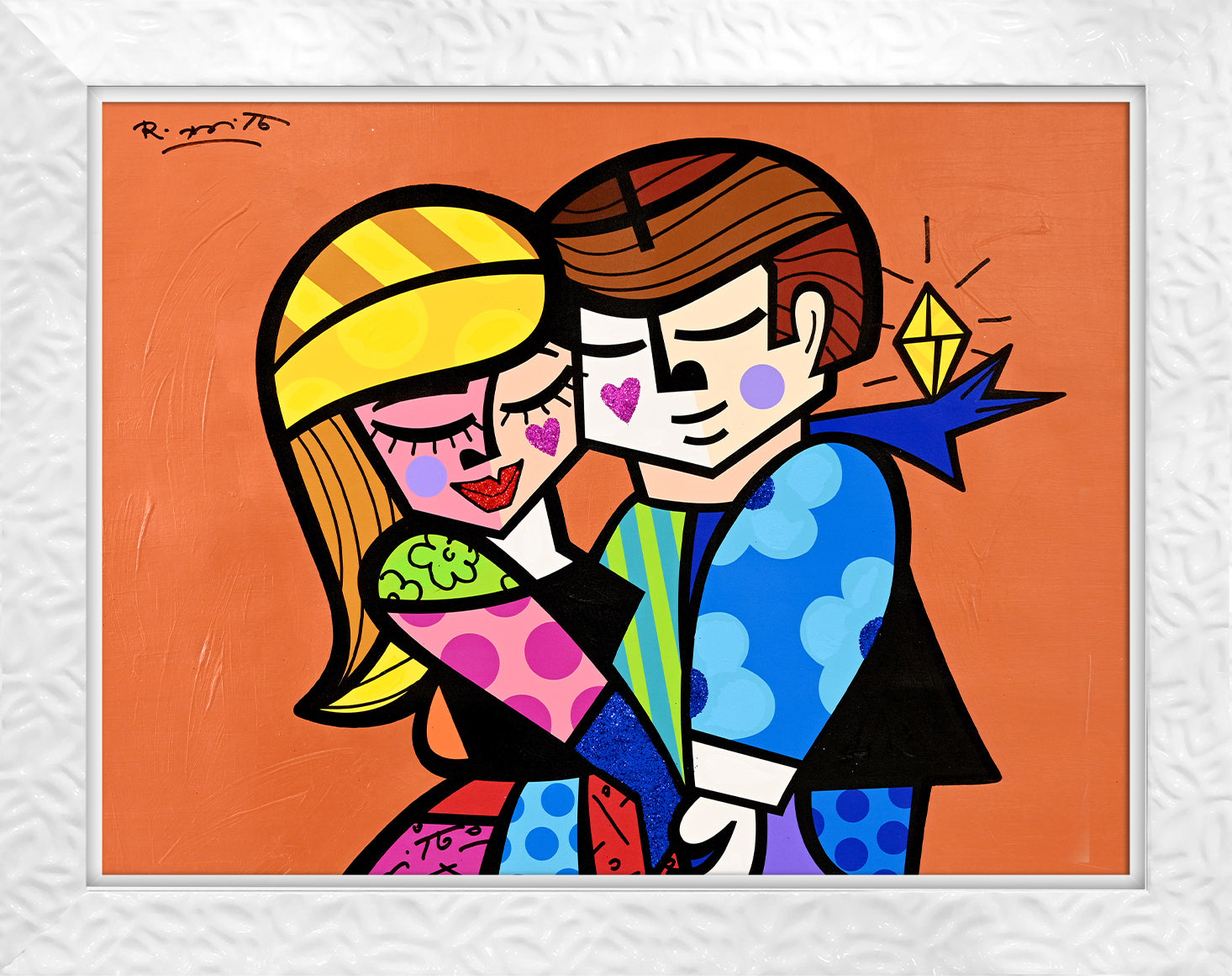 ENGAGEMENT RING - Mixed Media Original