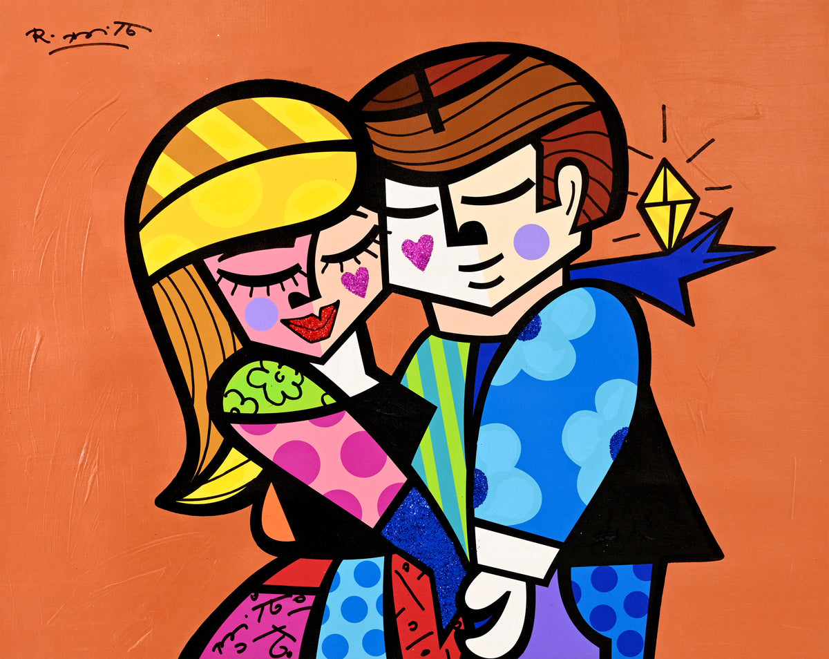 ENGAGEMENT RING - Mixed Media Original