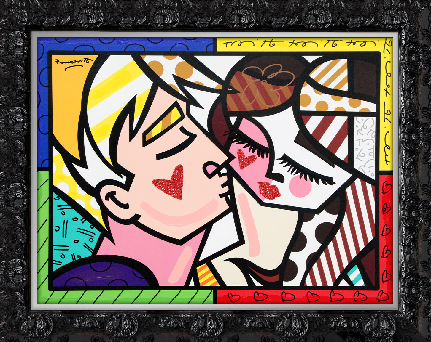 LOVE YOU ALWAYS -  Mixed Media Original