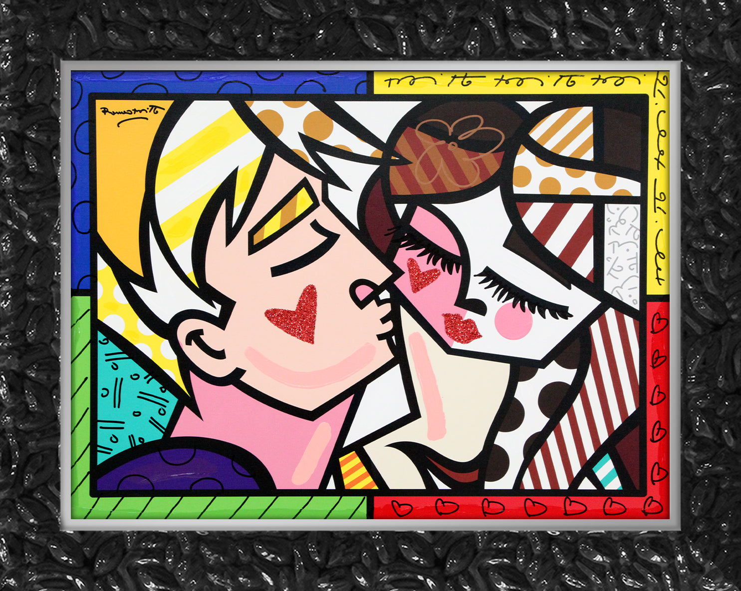 LOVE YOU ALWAYS -  Mixed Media Original