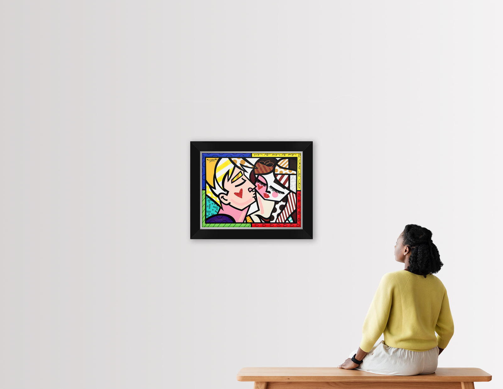 LOVE YOU ALWAYS -  Mixed Media Original