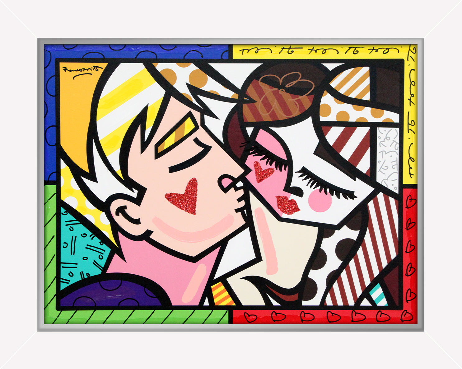 LOVE YOU ALWAYS -  Mixed Media Original