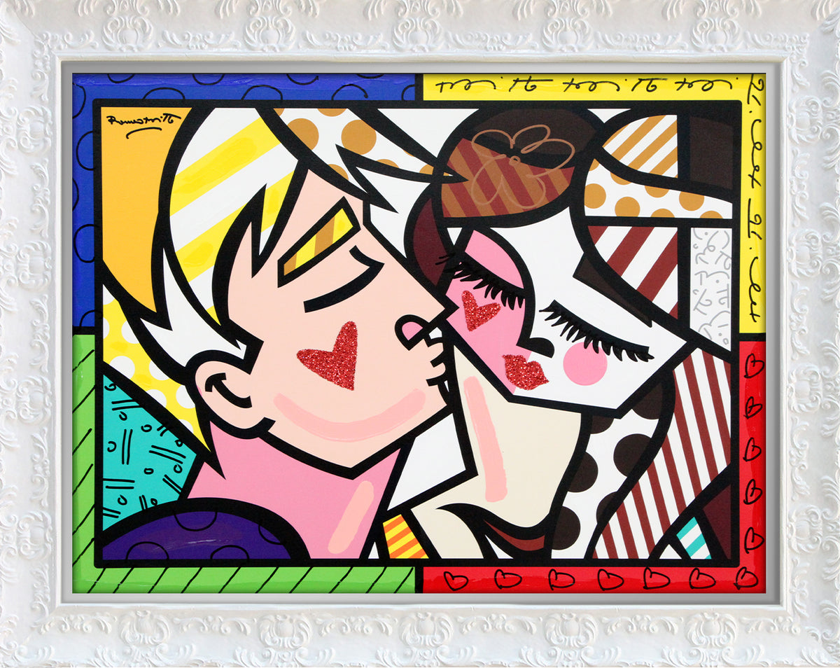 LOVE YOU ALWAYS -  Mixed Media Original