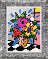 FLOWERS FOR YOU -  Mixed Media Original