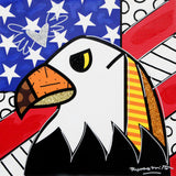 AMERICAN EAGLE -  Mixed Media Original *SOLD*