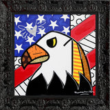 AMERICAN EAGLE -  Mixed Media Original *SOLD*