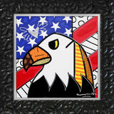 AMERICAN EAGLE -  Mixed Media Original *SOLD*
