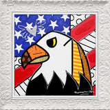 AMERICAN EAGLE -  Mixed Media Original *SOLD*