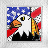 AMERICAN EAGLE -  Mixed Media Original *SOLD*