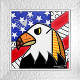 AMERICAN EAGLE -  Mixed Media Original *SOLD*