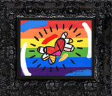 HEART PRIDE -  Mixed Media Original